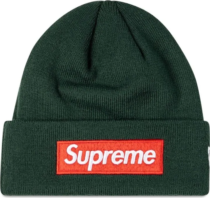 x New Era box logo beanie