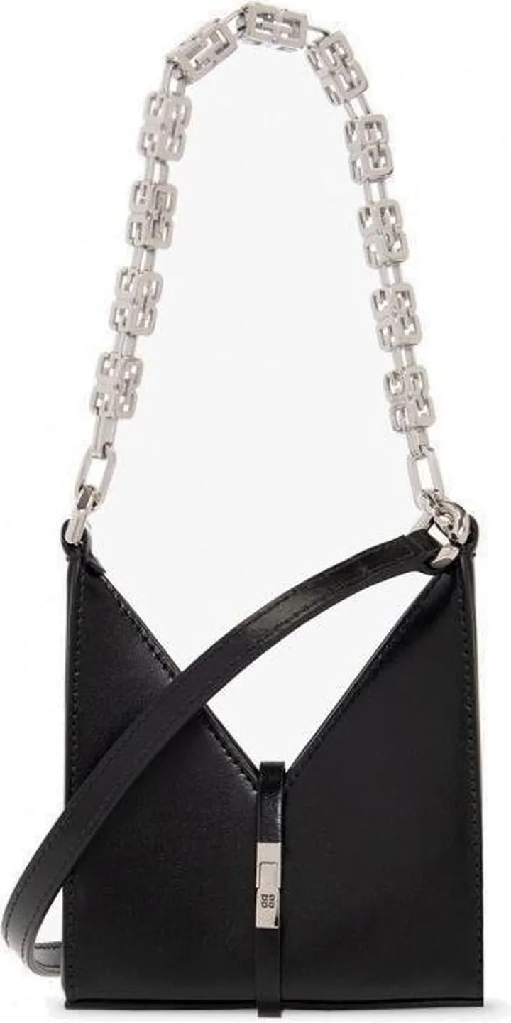 Givenchy Logo Engraved Chain Shoulder Bag