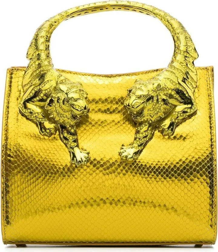 Tiger-Detailed Tote Bag