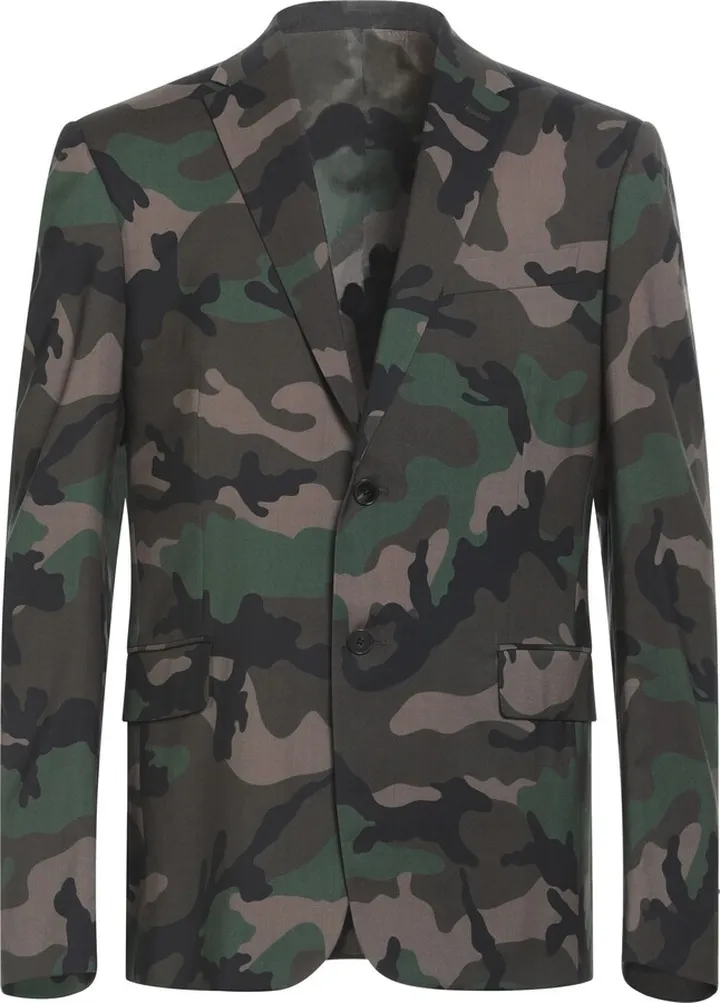 Suit Jacket Military Green