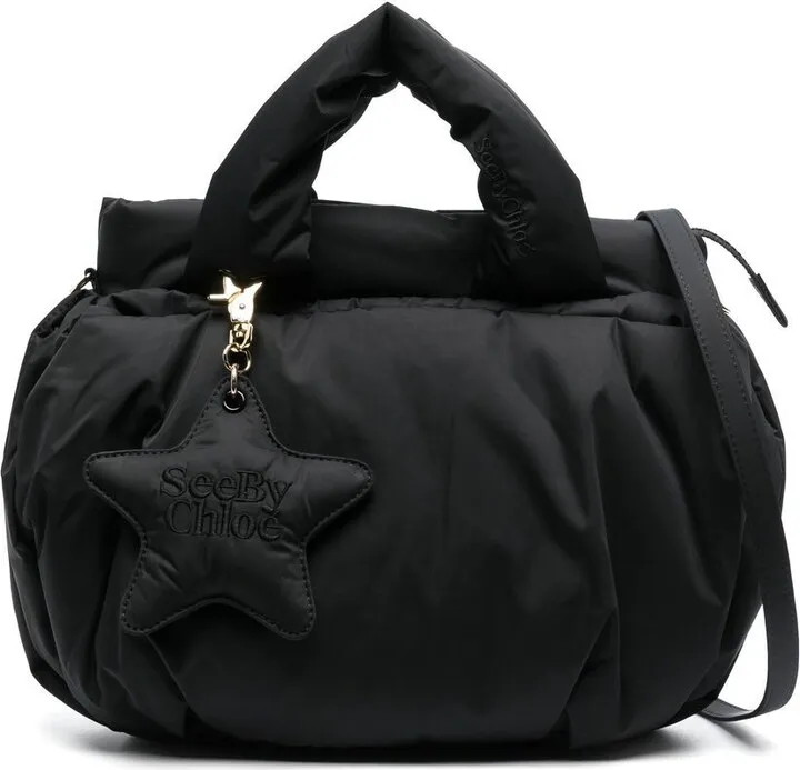 Joy Rider embroidered-logo tote bag