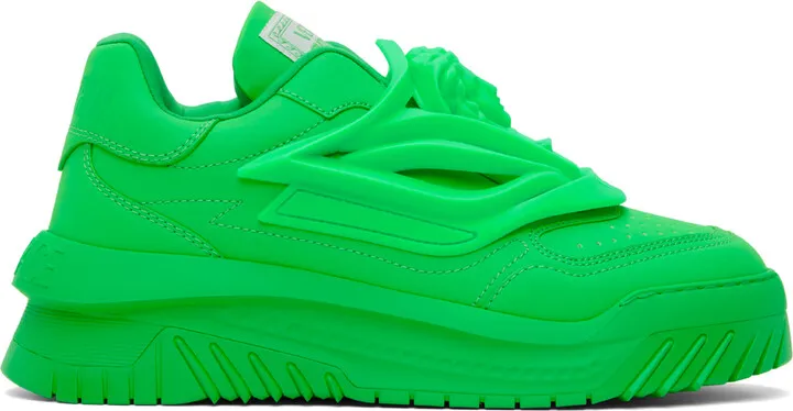 Versace Green Odissea Sneakers