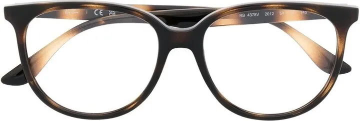 Logo-Plaque Round Glasses