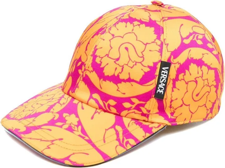 Barocco-print baseball cap