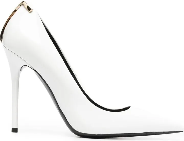 Embellished-Heel Pumps