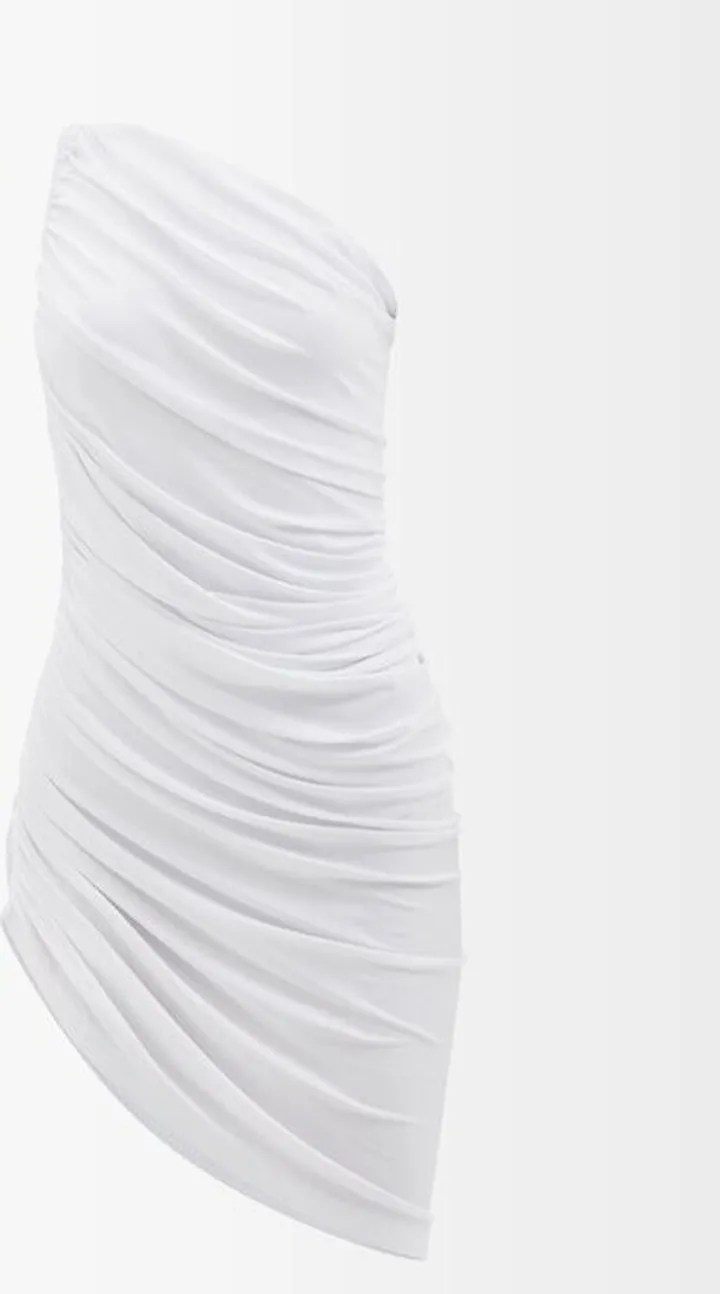 Diana One-shoulder Jersey Dress