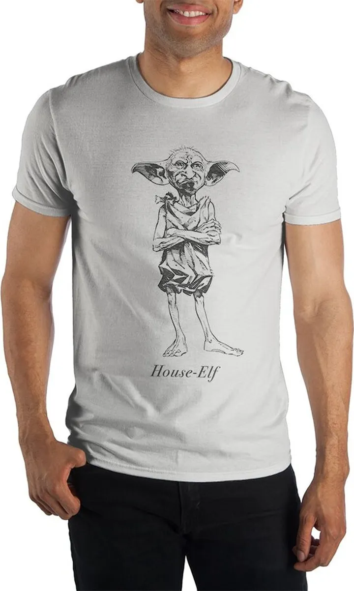 Harry Potter House-Elf Women's white Tee T-Shirt Shirt-XX-Large