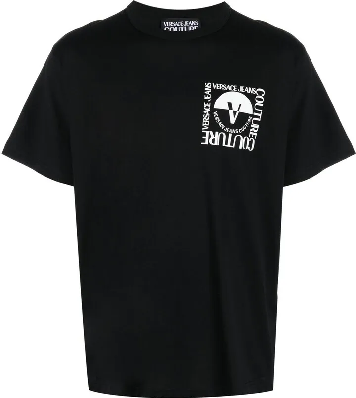 logo-print cotton T-shirt