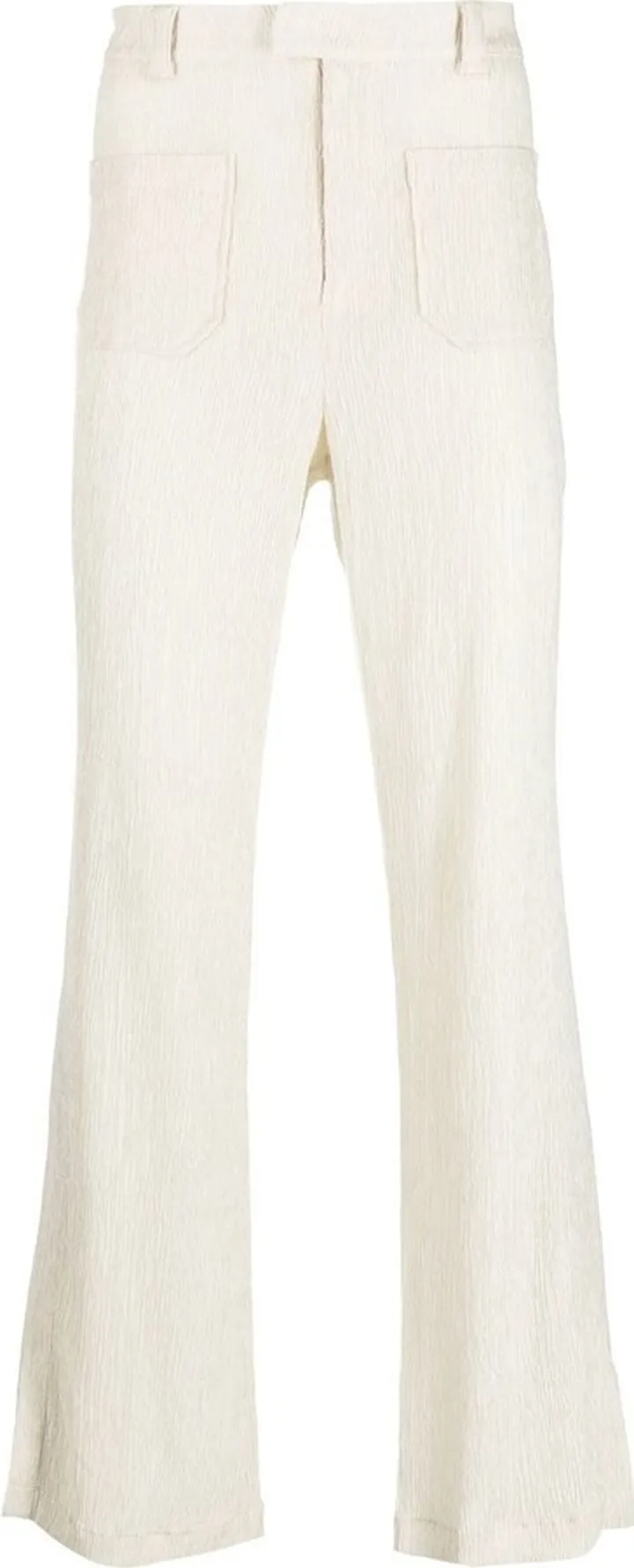 Kody jacquard flared trousers