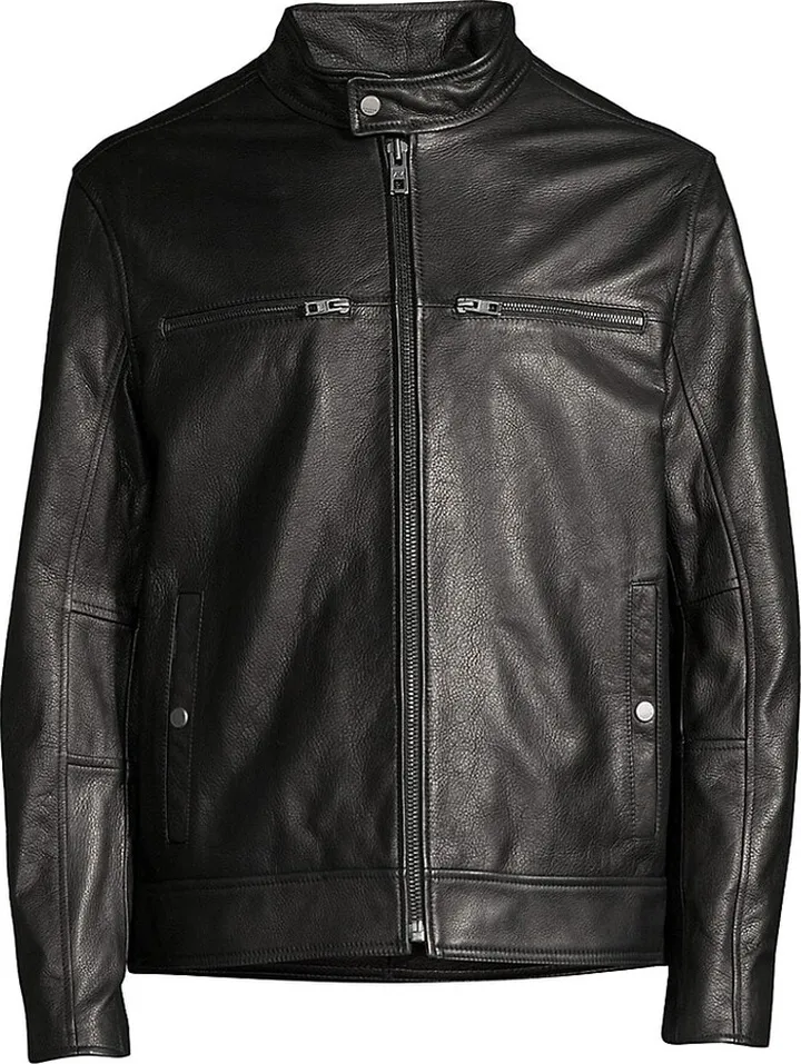 Camden Leather Racer Jacket