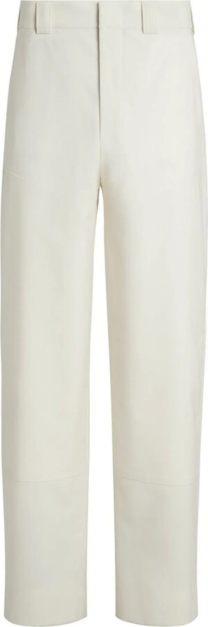 Straight-Leg Cut Trousers