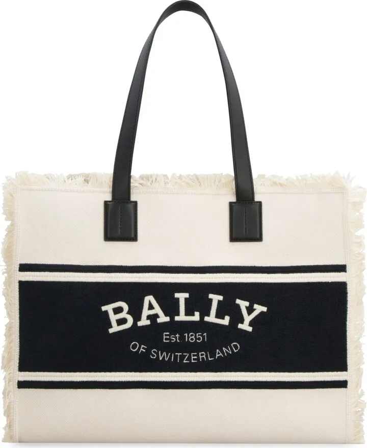 Crystaliaew Canvas And Leather Shopping Bag