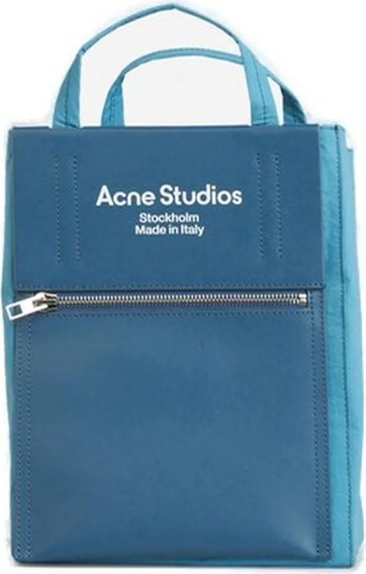 Acne Studios Papery Logo Printed Tote Bag