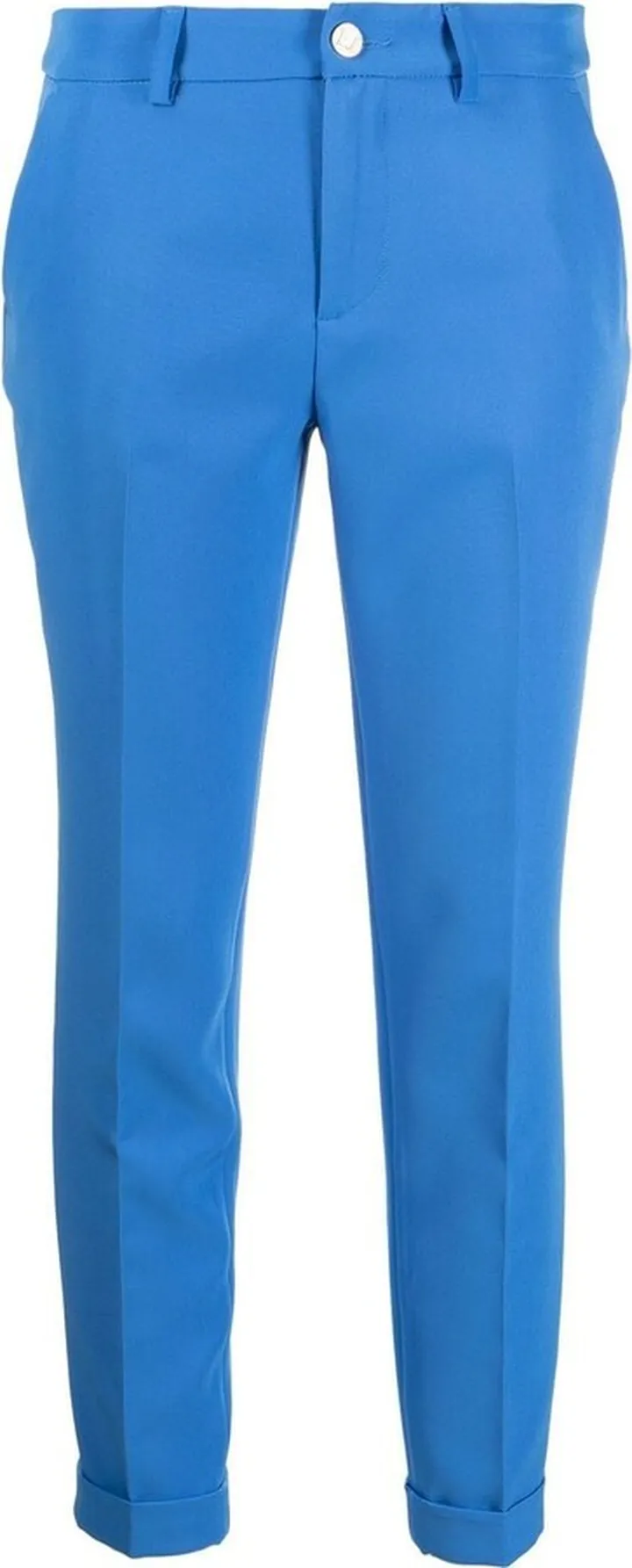 Skinny-Cut Cropped Trousers