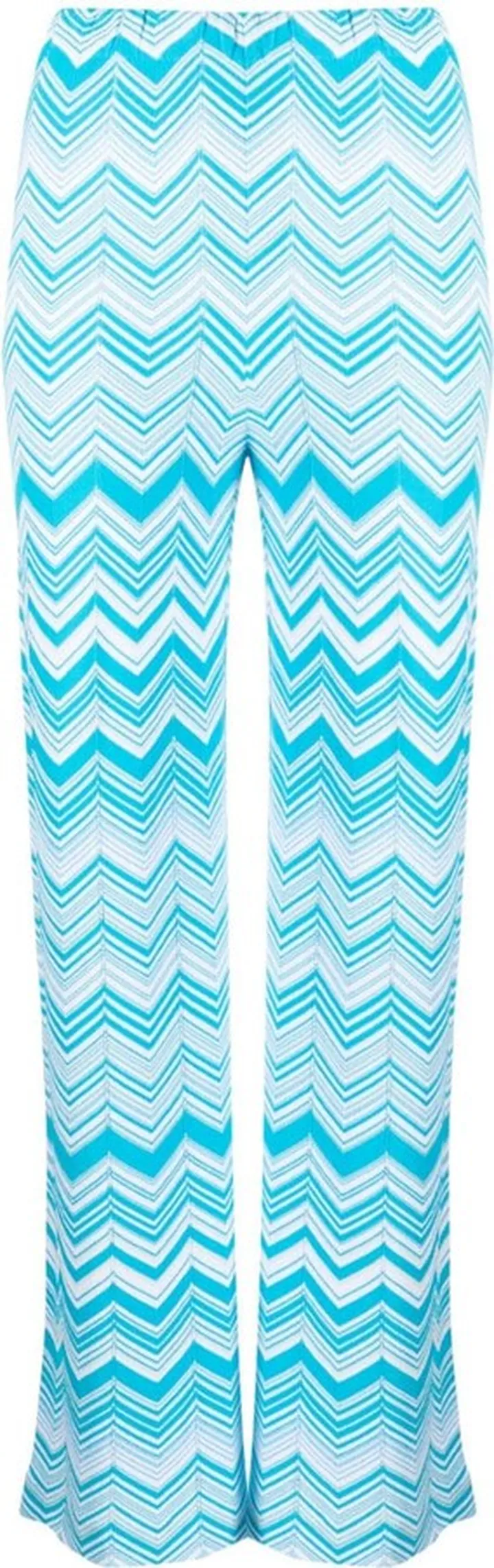 Zigzag Straight-Leg Trousers