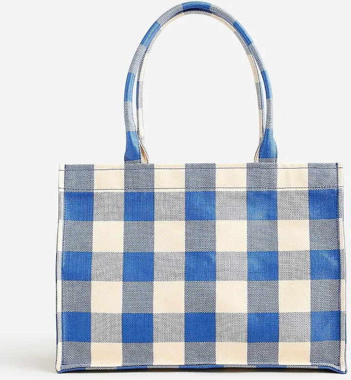 Marseille tote in woven fabric