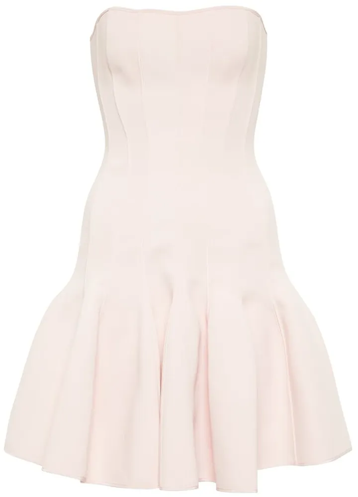 Kink strapless minidress