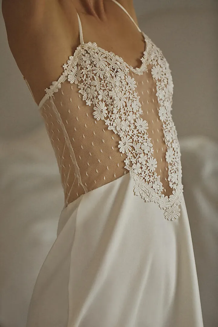 Showstopper Chemise White