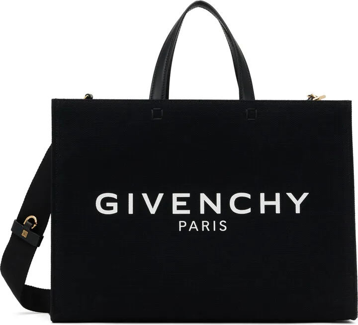 Givenchy Black Medium 'G' Tote