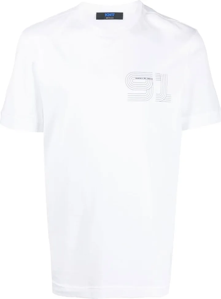logo-print cotton T-shirt