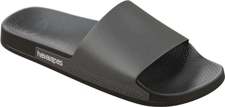 Havaianas Slide Classic Flip Flop Sandal (Black) Women's Shoes