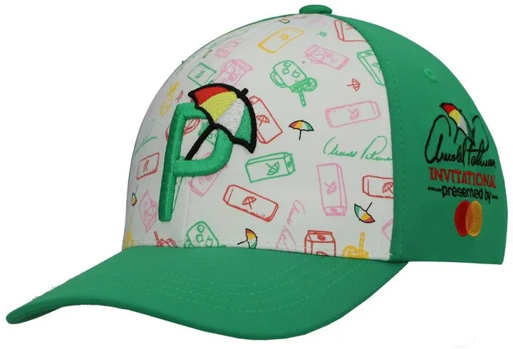 Men's Puma Green Arnold Palmer Invitational Snapback Hat