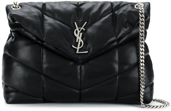 medium Loulou leather shoulder bag