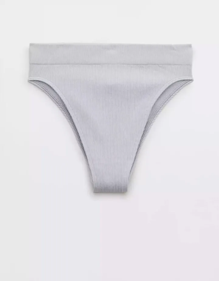 Aerie Seamless High Waisted Mom Underwear
