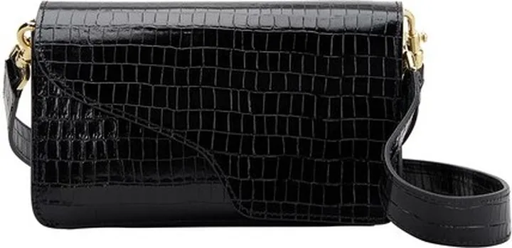 Assisi Printed Crocolino Shoulder Bag