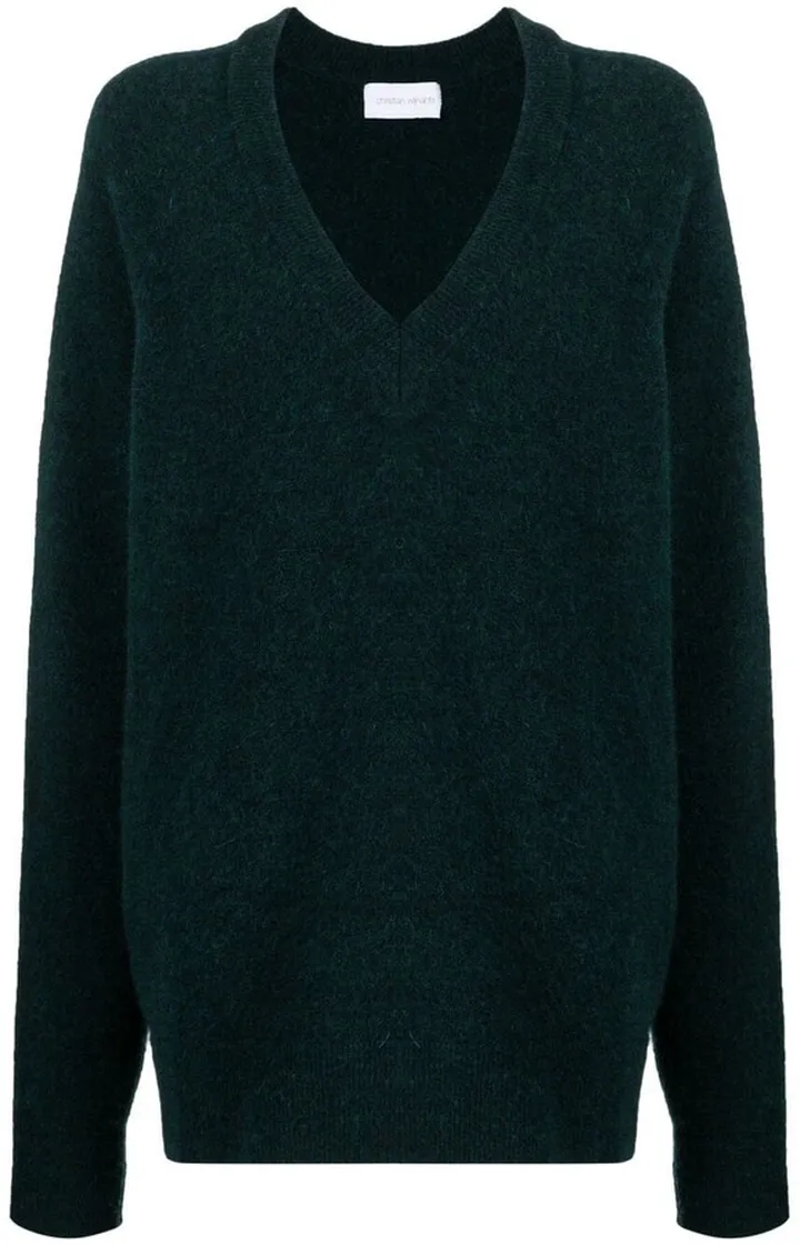 Konsta V-neck knit jumper