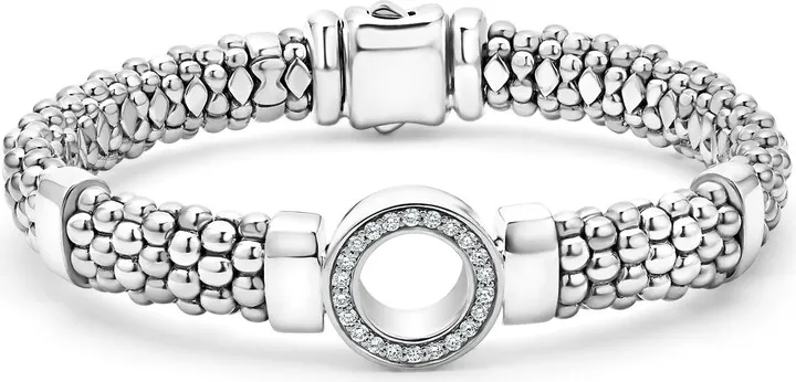Caviar Spark Diamond Rope Bracelet
