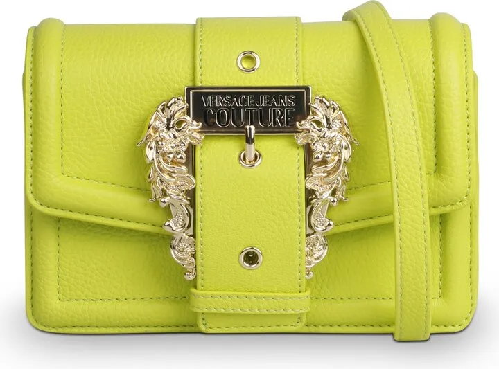 Versace Jeans Couture Baroque Buckle Shoulder Bag
