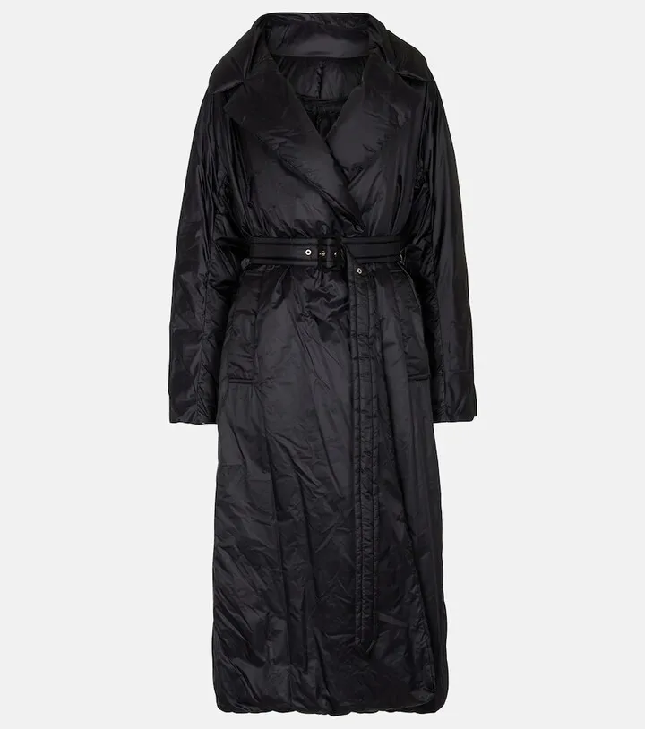 Lauzee padded nylon trenchcoat
