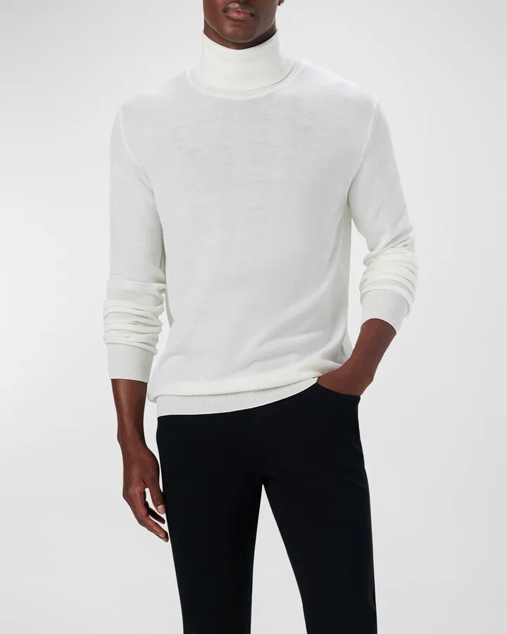 Men's Premium Merino Wool Turtleneck Sweater
