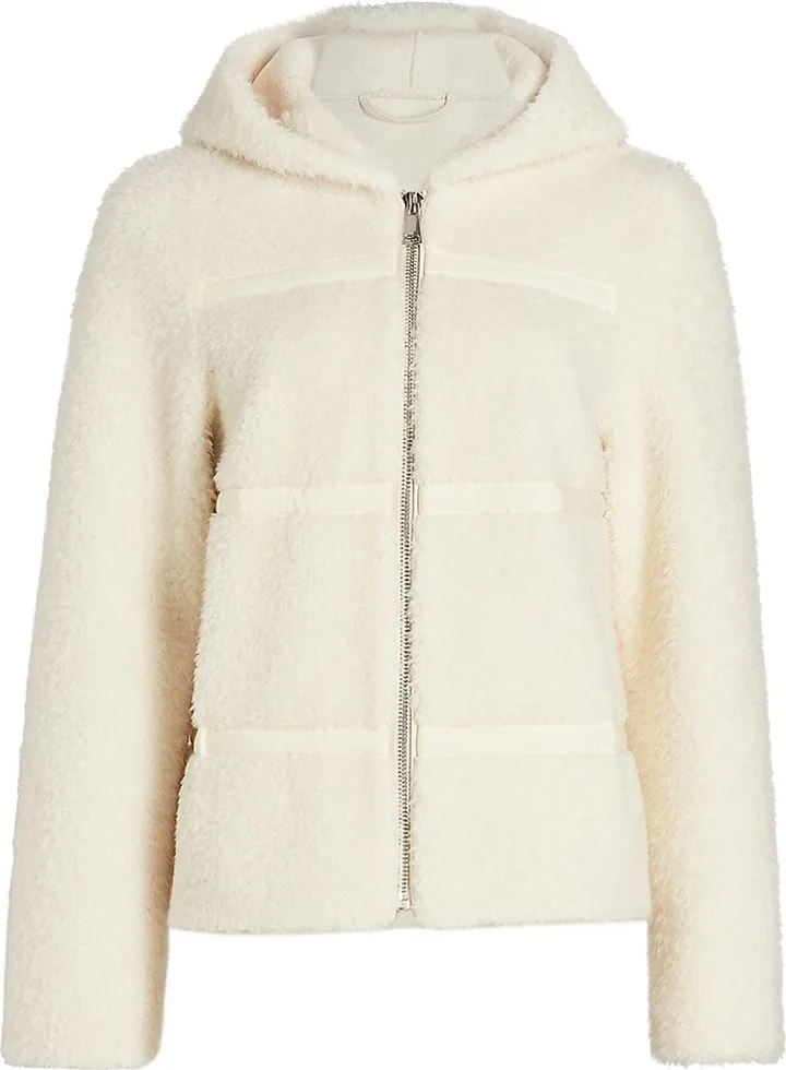 Shearling Hooded Jacket