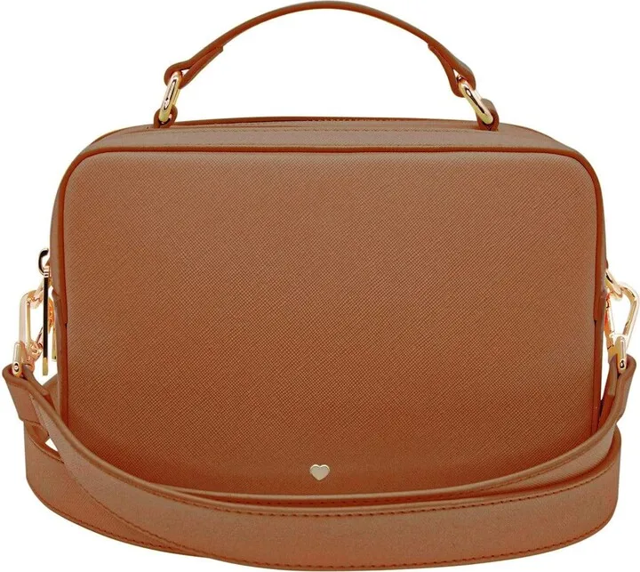 Johnny Loves Rosie - Luxe Tan Hudson Vegan Leather Bag