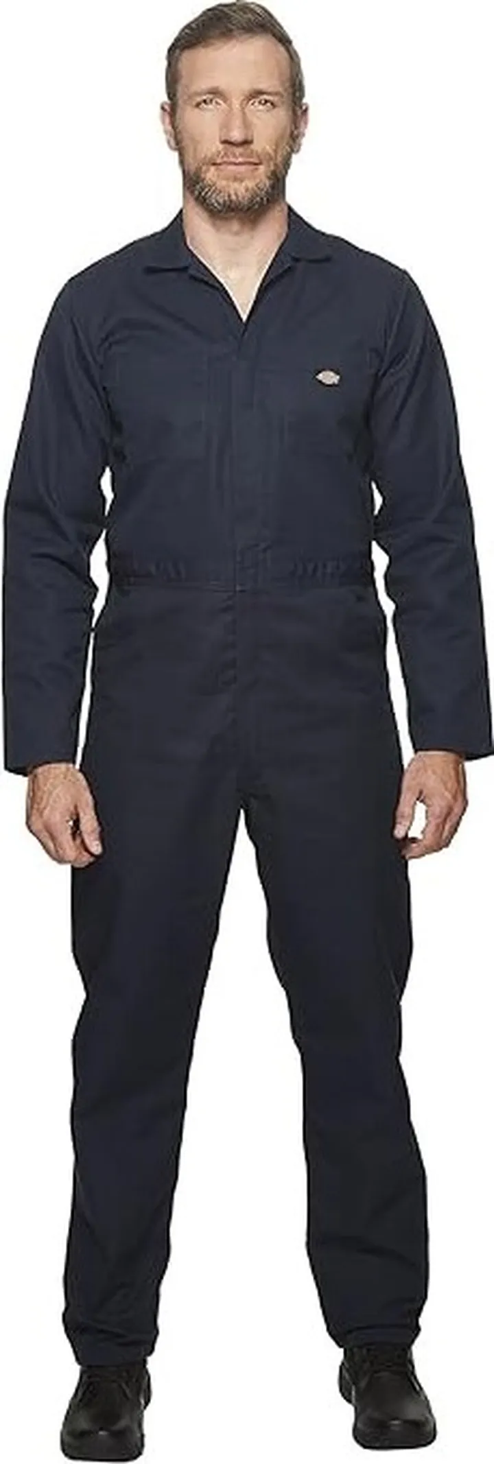Dickies Basic Blended Coveralls (Dark Navy) Men's Overalls One Piece