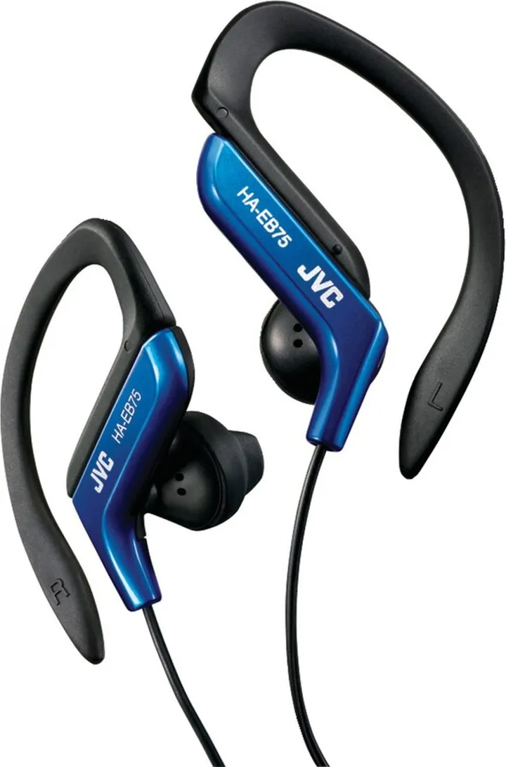 JVC Ear-Clip Earbuds (Blue)