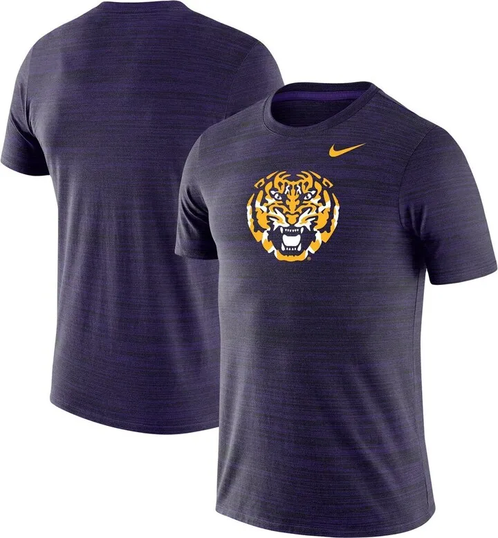 Men's Nike Purple Lsu Tigers Alternate Logo Velocity Legend Performance T-shirt