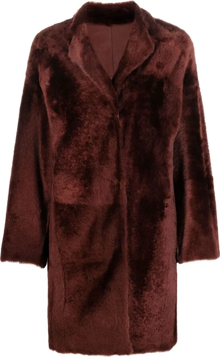 Oversized Shearling Coat