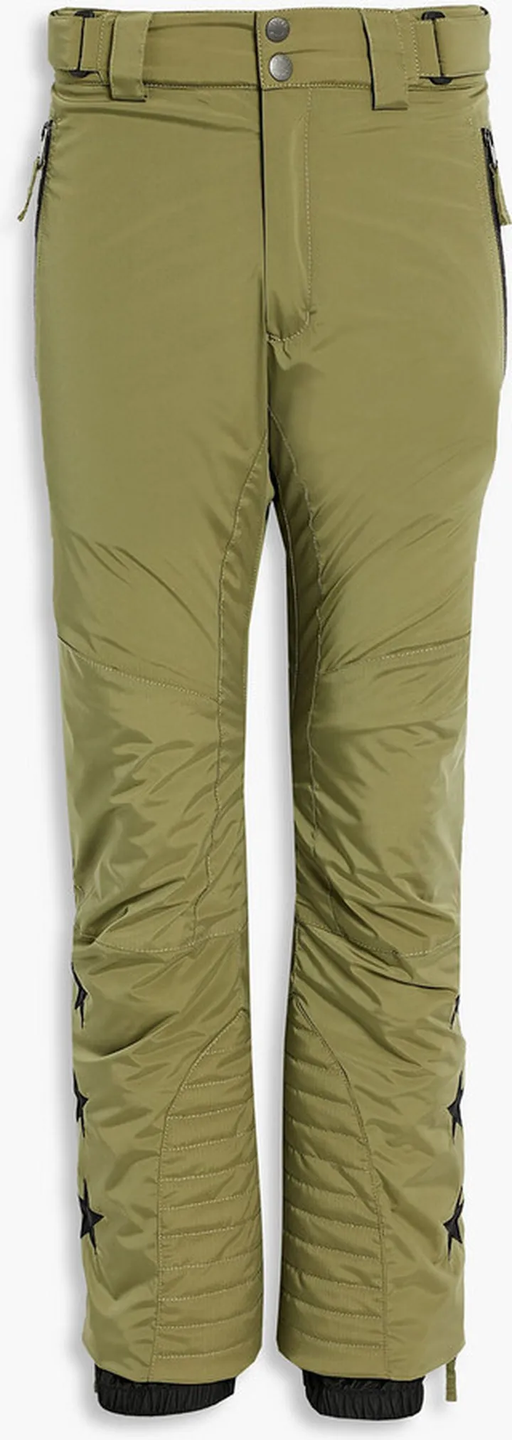 Quilted ski pants