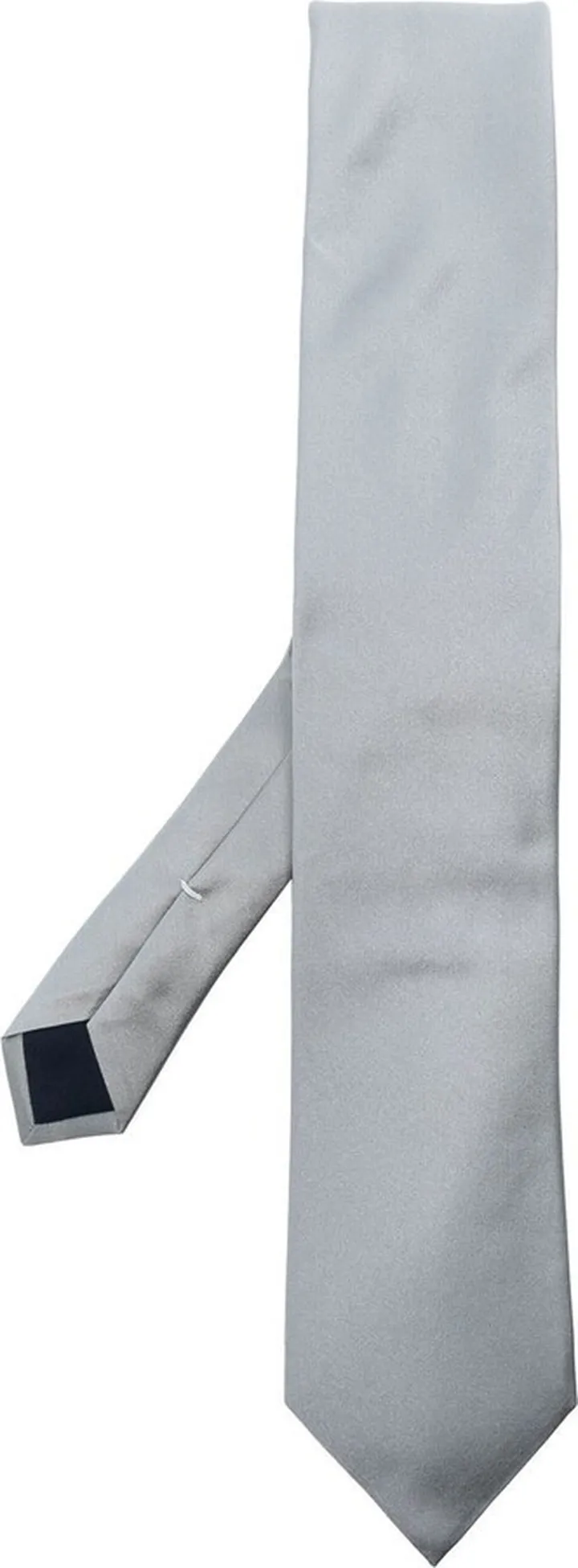 Satin-Finish Pointed Tie