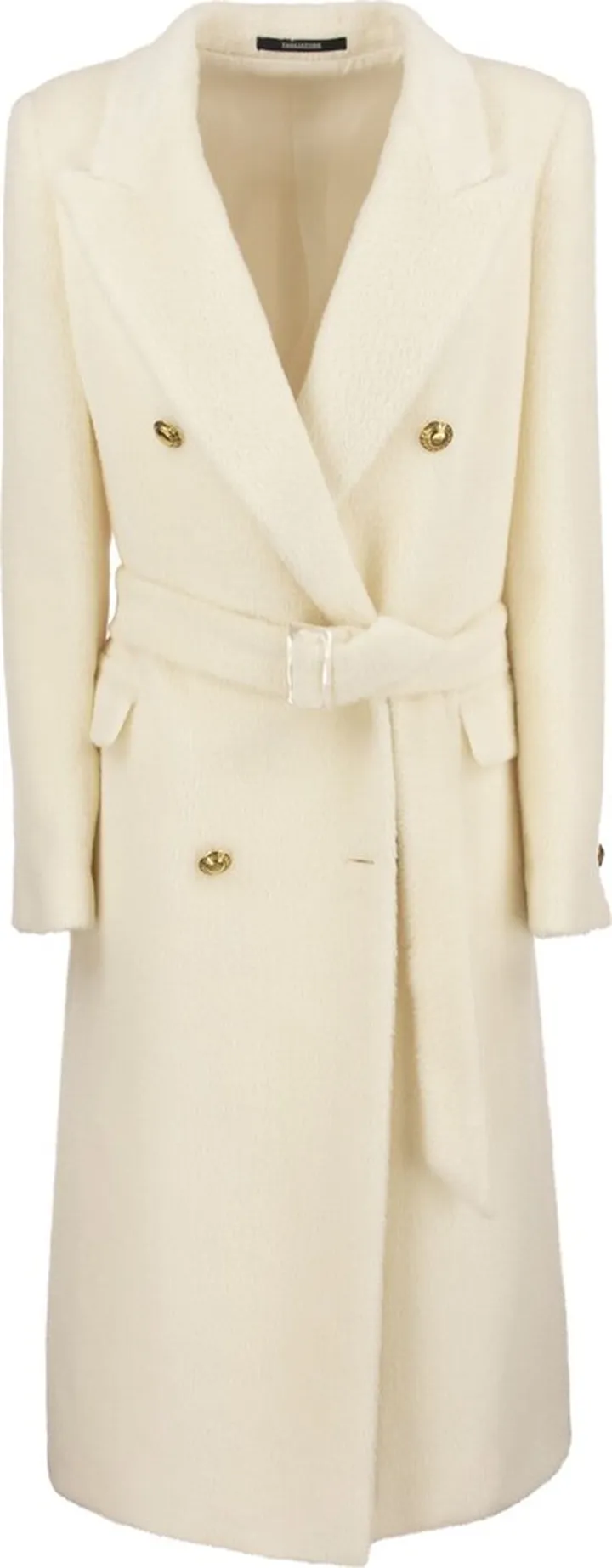 Alpaca And Wool Blend Coat