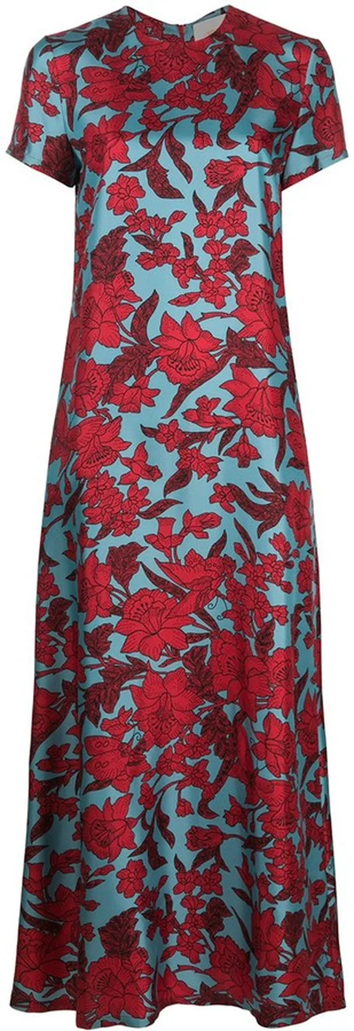 Floral Print Swing Dress