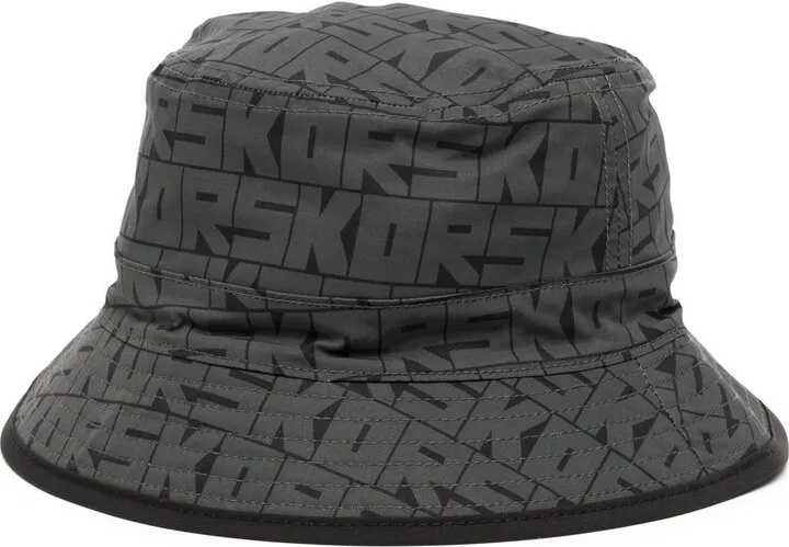 Logo-Print Reversible Bucket Hat