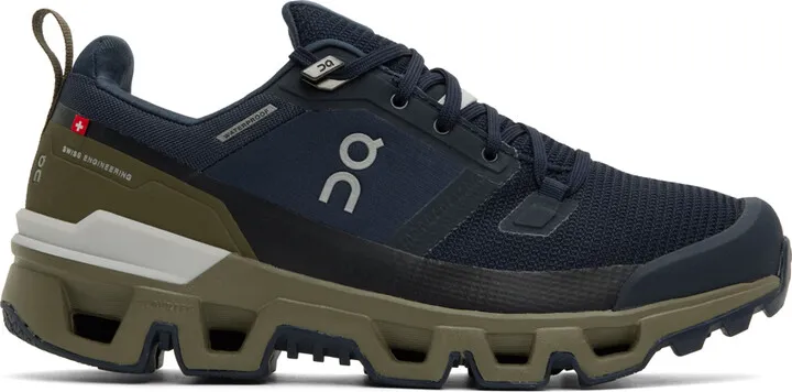 On Navy Cloudwander Waterproof Sneakers
