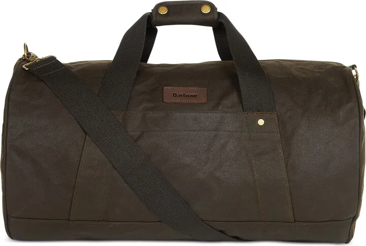 Barbour Men's Explorer Waxed Duffel Bag