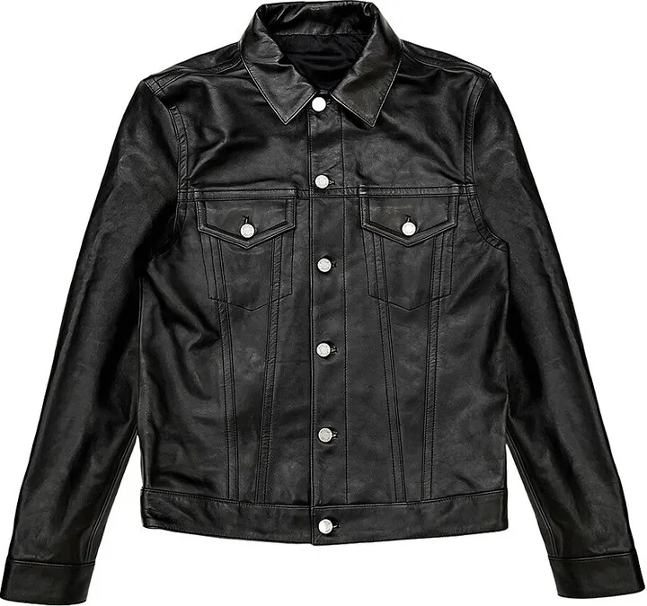 Leather Trucker Jacket