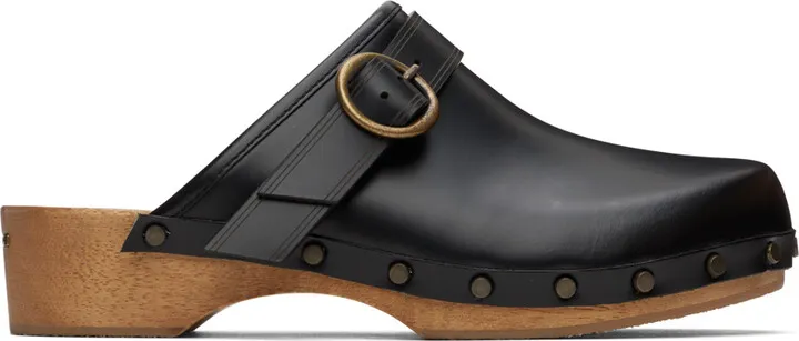 Isabel Marant Black Thalie Clogs