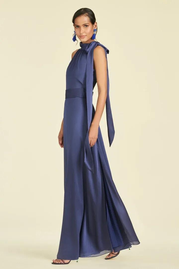 Kayla Gown - Deep Cobalt
